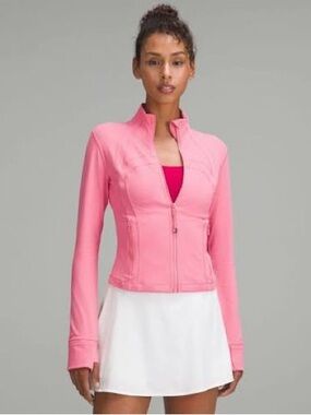 SOLD! Lululemon Define Cropped Jacket - Sakura Pink
